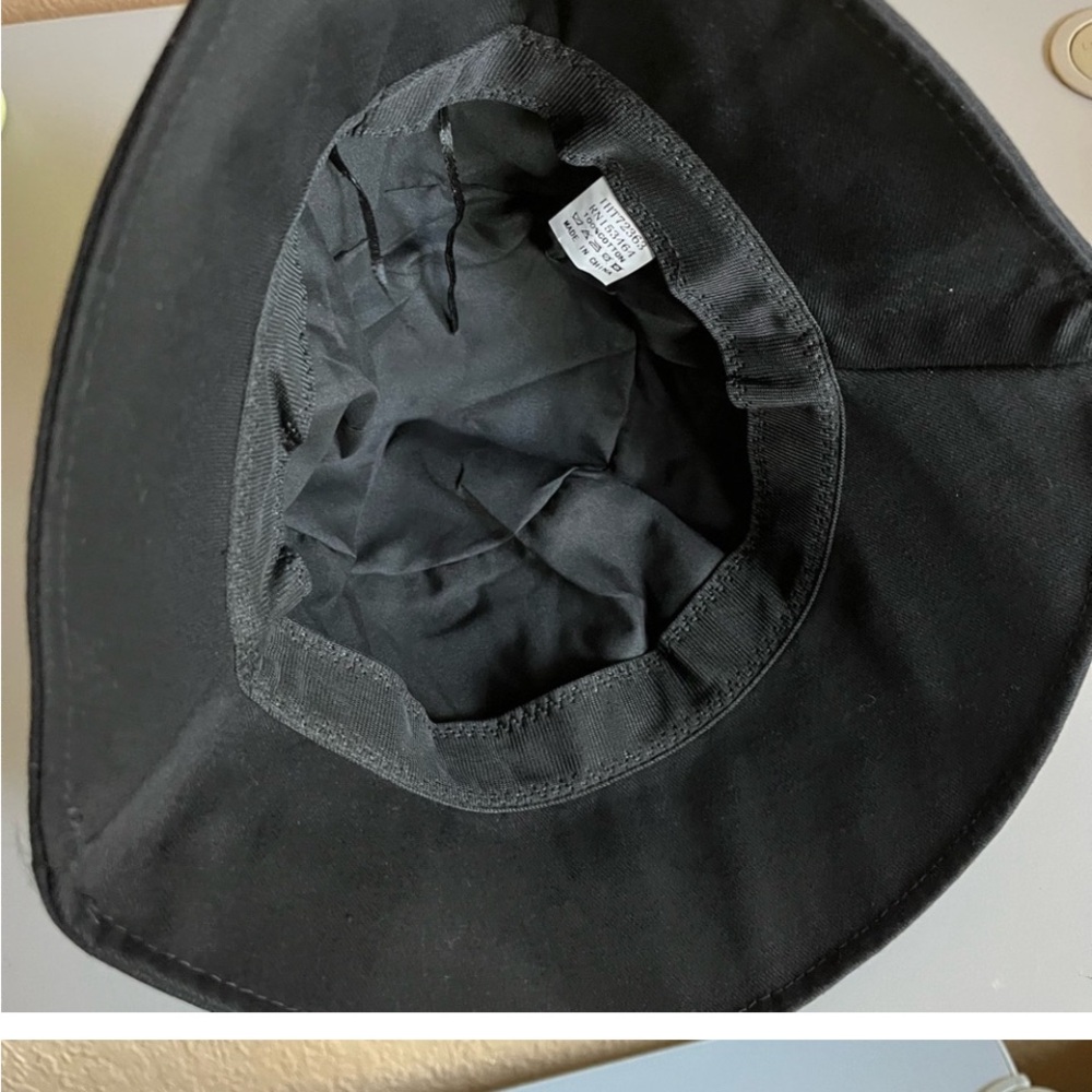 Black Rhinestone Bucket Hat - Picture 4 of 5